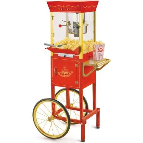 Vintage Popcorn Cart